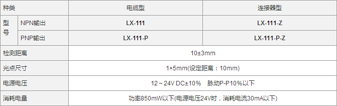 LX-111规格1
